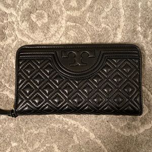 Tory Burch Quilted Leather Wallet